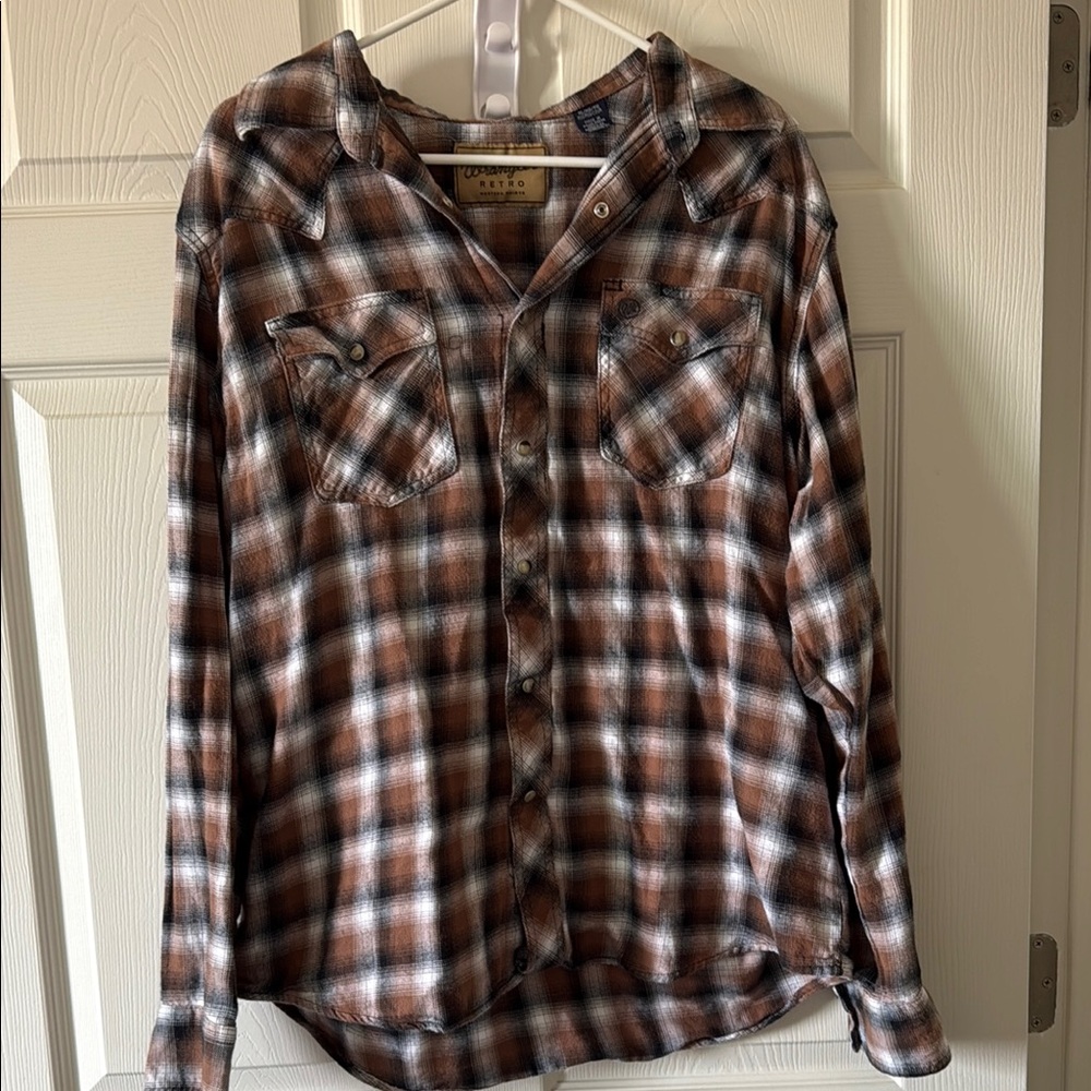 Wrangler Men’s Pearl Snap